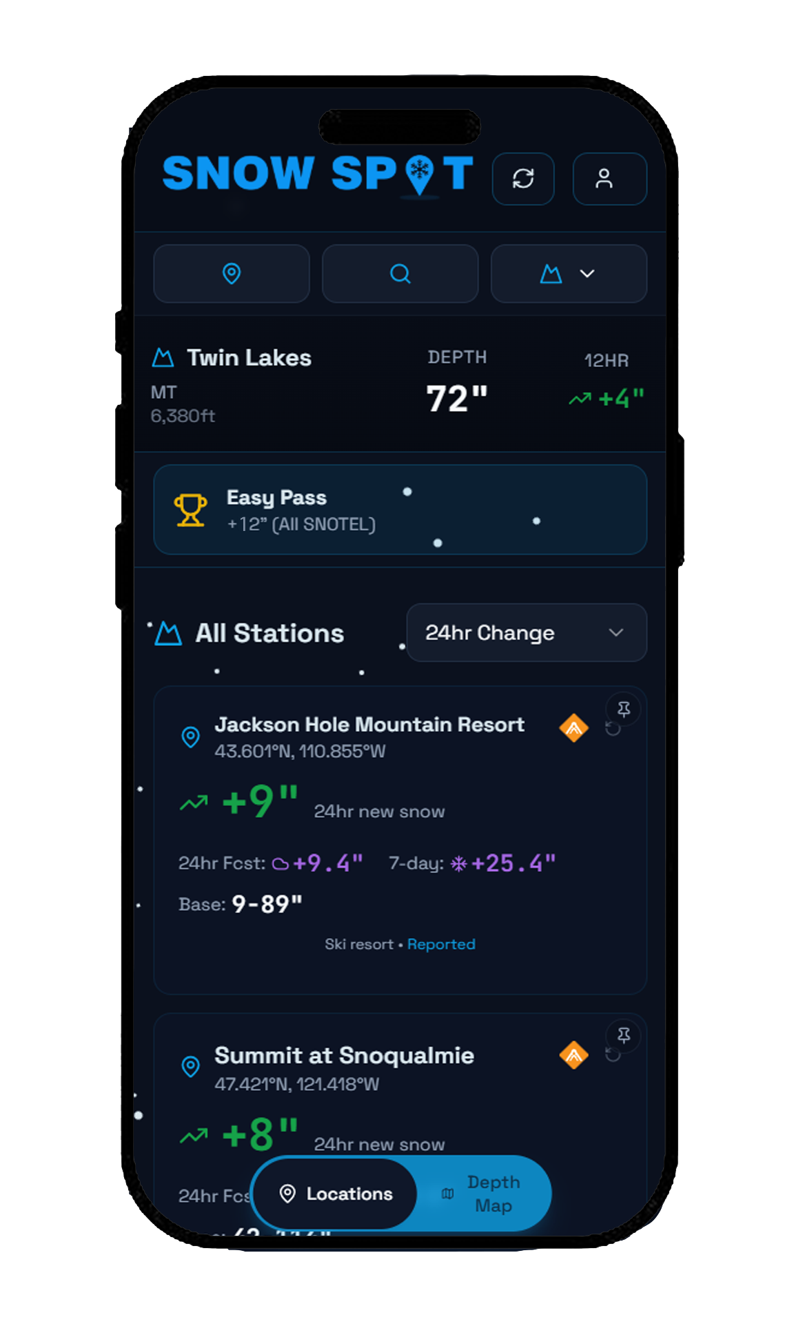 SnowSpot App Feature Image